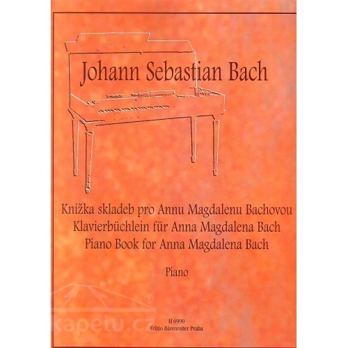 J.S.BACH Knížka pro A.M.Bachovou